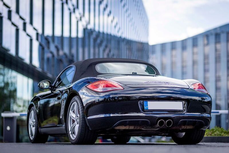 Schwarz Gebraucht 2011 Porsche Boxster S Cabrio | 27.987 € - Bild 1/4