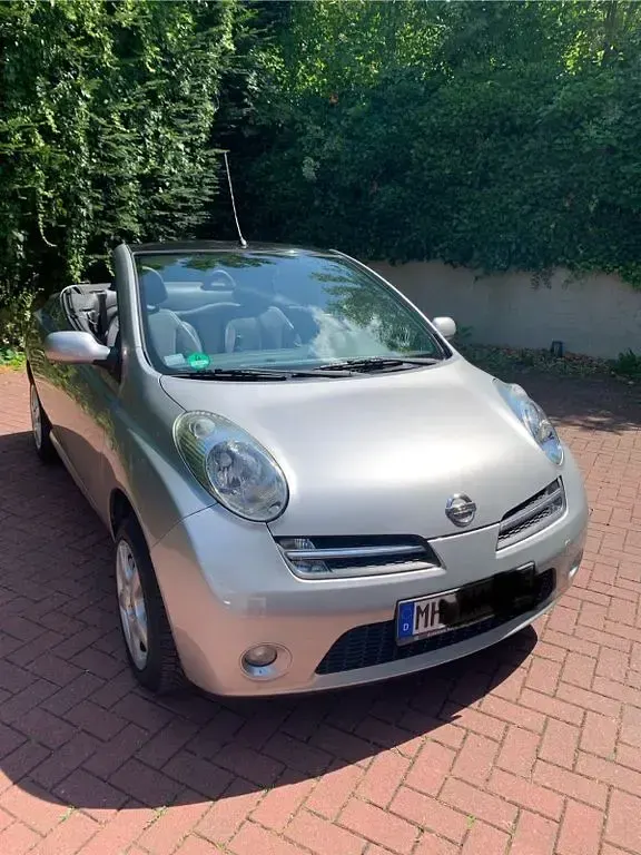 Gebraucht Nissan Micra C+C Premium Edition 88 PS (64 kW) 2007 Silber Cabrio