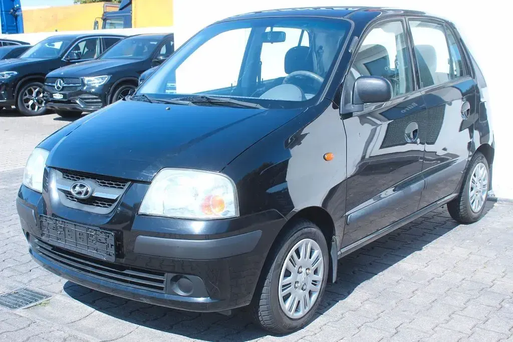 Gebraucht Hyundai Atos 63 PS (46 kW) 2007 Schwarz Kleinwagen