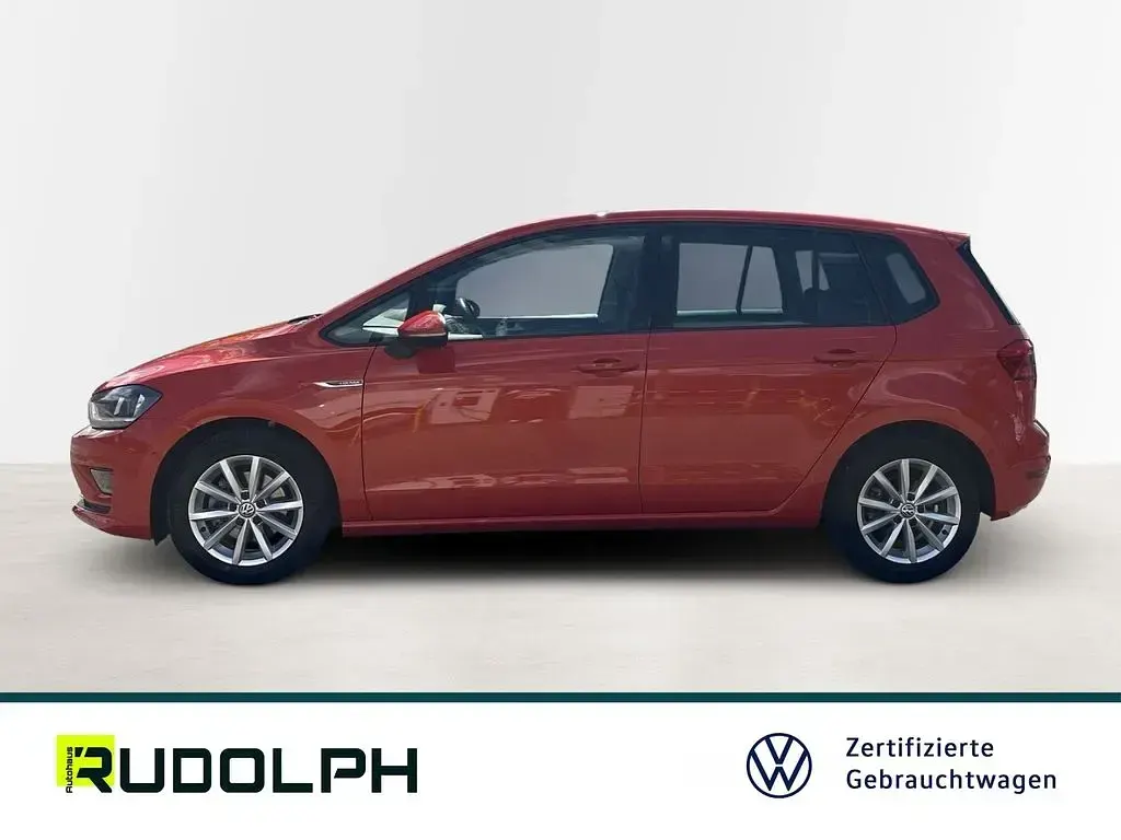 Gebraucht VW Golf Sportsvan LOUNGE 125 PS (91 kW) 2016 Orange Van / Kleinbus