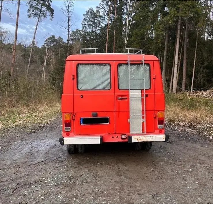 Gebraucht VW LT 75 PS (55 kW) 1979 Rot Van / Kleinbus