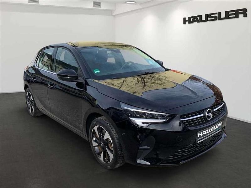 Gebraucht Opel Corsa-e Elegance 100 kW (136 PS) 2022 Karbon schwarz (metallic) Kleinwagen