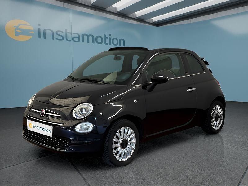Schwarz Gebraucht 2020 Fiat 500C Lounge Cabrio | 13.499 € (Teuer) - Bild 1/4