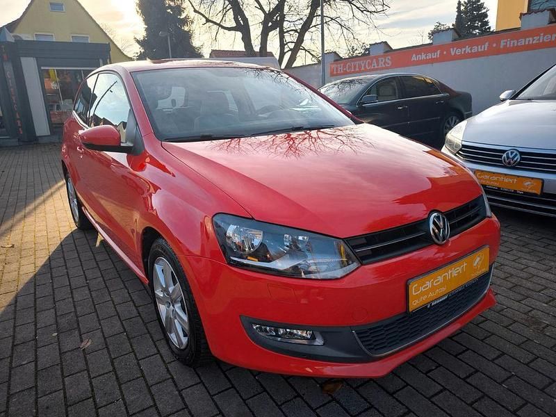 Rot Gebraucht 2010 VW Polo Highline | 9.480 € (Fairer Preis) - Bild 1/4