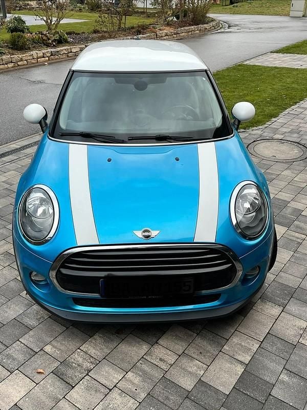 Gebraucht Mini Cooper D 116 PS (85 kW) 2015 Blau Kleinwagen