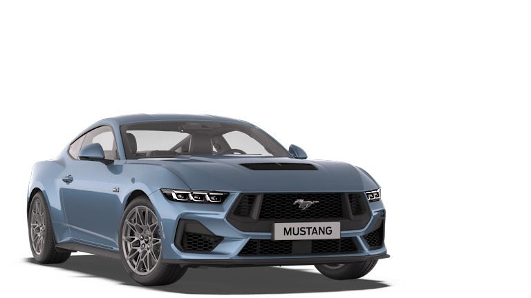 Vapor blue metallic Neu 2024 Ford Mustang GT | 61.650 € (Fairer Preis) - Bild 1/1