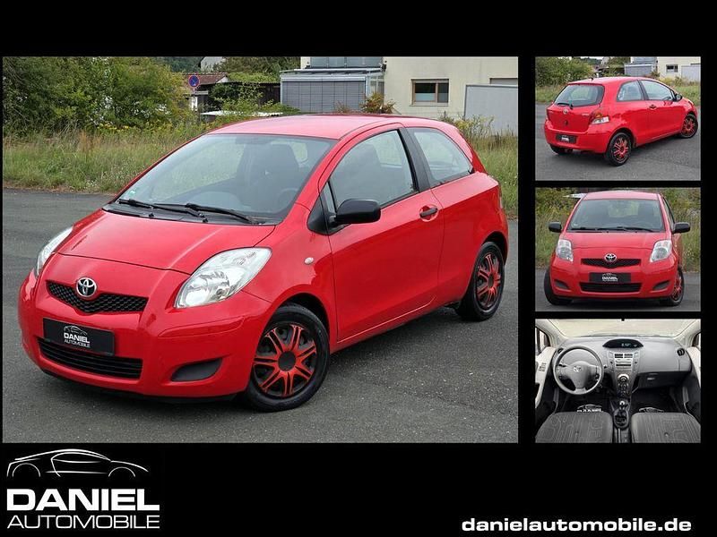 Rot Gebraucht 2009 Toyota Yaris Cool Limousine | 1.499 € (Guter Preis) - Bild 1/4