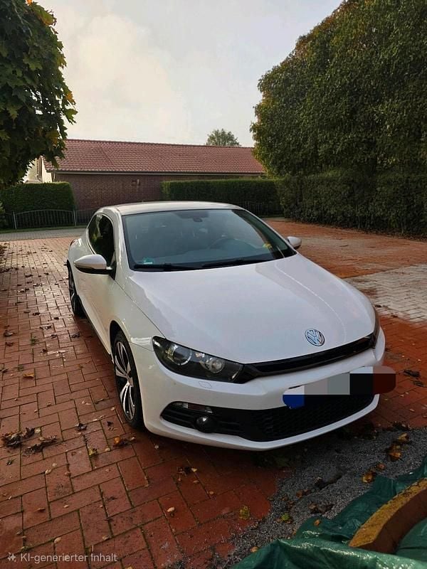 Weiß Gebraucht 2011 VW Scirocco R-line Edition Coupé | 10.000 € (Teuer) - Bild 1/4