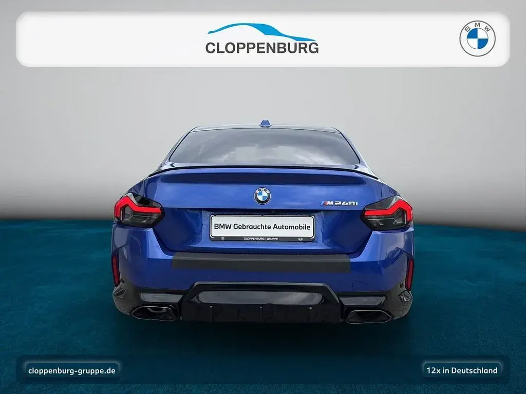 Gebraucht BMW M240i M Sport 374 PS (275 kW) 2024 Portimao blau Coupé
