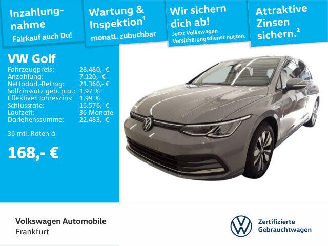 Grau Gebraucht 2024 VW Golf VIII Move Kleinwagen | 28.480 € (Fairer Preis) - Bild 1/4