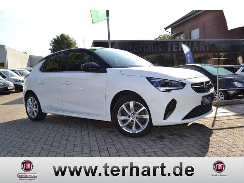 Weiss Gebraucht 2023 Opel Corsa Elegance Kleinwagen | 16.890 € (Guter Preis) - Bild 1/4