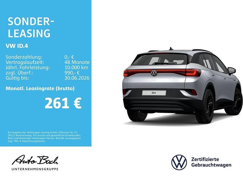 Gebraucht VW ID.4 Pure 108 kW (148 PS) 2022 Silber SUV