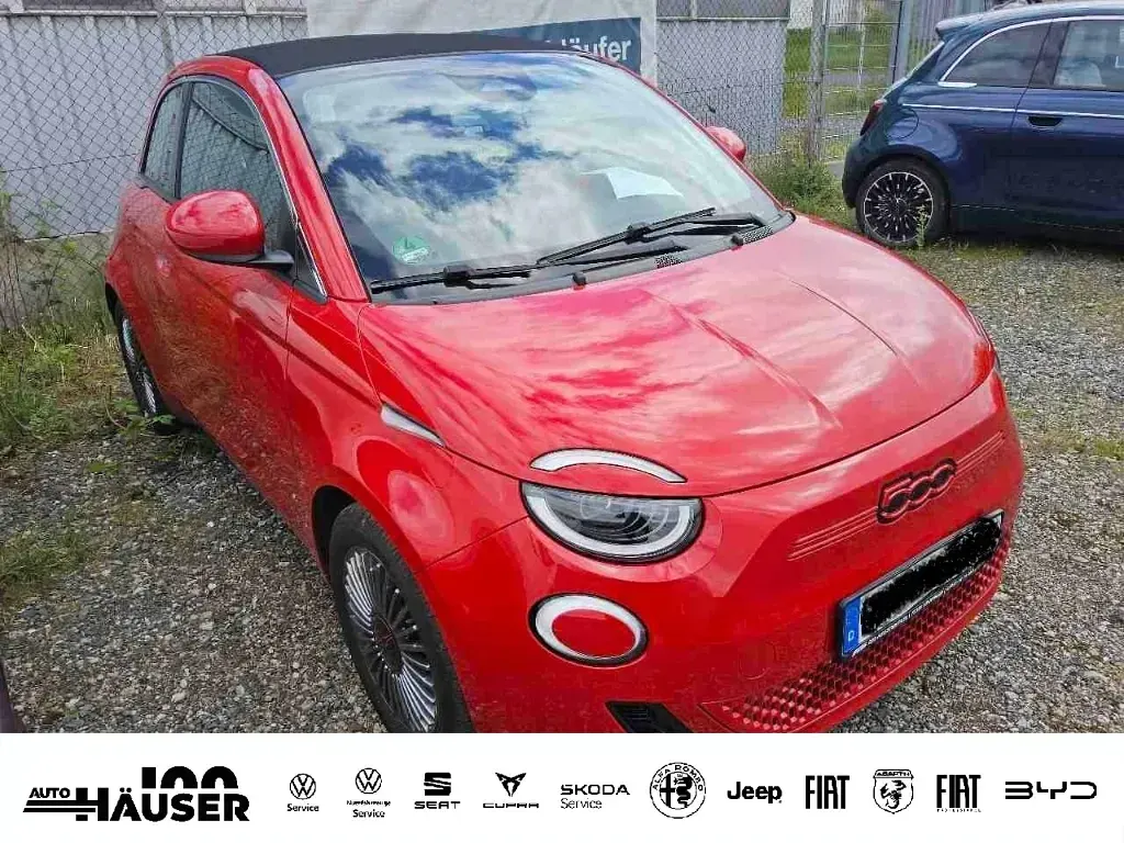 Gebraucht Fiat 500e Red 69 kW (95 PS) 2023 Cabrio