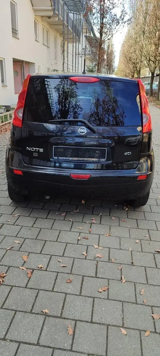 Gebraucht Nissan Note 103 PS (75 kW) 2008 Schwarz Kleinwagen