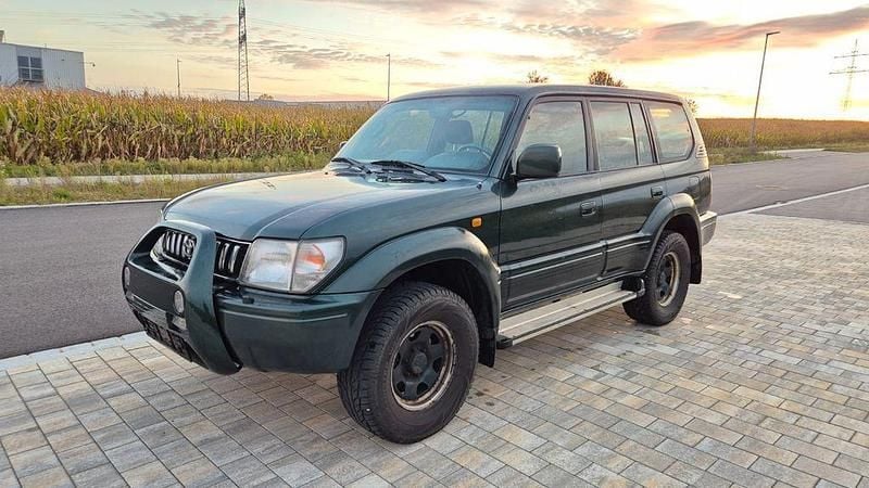 Gebraucht Toyota Land Cruiser 125 PS (91 kW) 1998 British green mica SUV