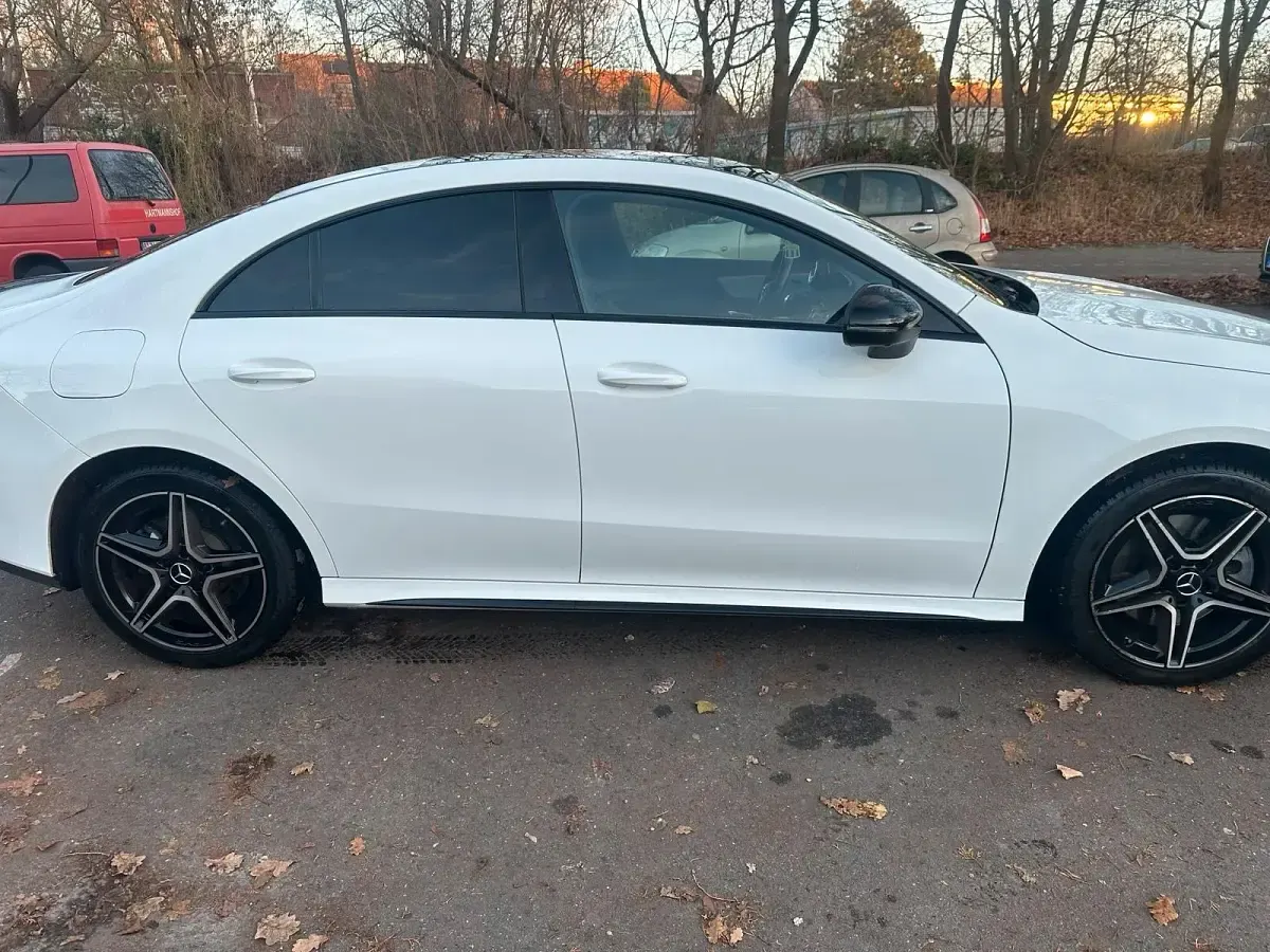 Brugt Mercedes CLA250e 2021 Hvid Sedan
