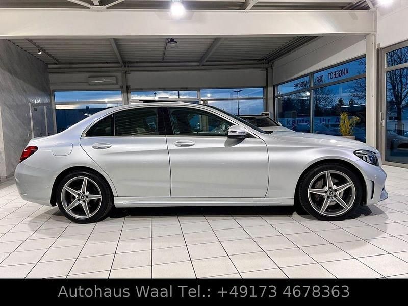 Gebraucht Mercedes C200 AMG 184 PS (135 kW) 2020 Silber Limousine