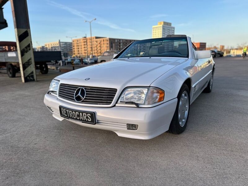 Gebraucht Mercedes SL500 320 PS (235 kW) 1995 Weiß Cabrio