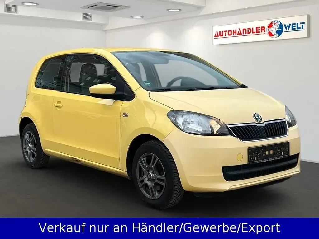Gebraucht Skoda Citigo Ambition 60 PS (44 kW) 2012 Sunflowergelb Kleinwagen