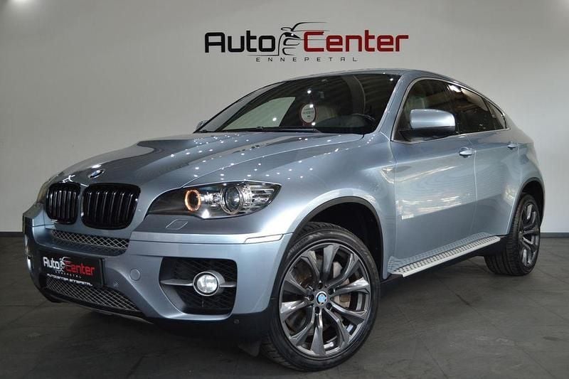 Blau Gebraucht 2010 BMW ActiveHybrid X6 Sport Line SUV | 19.990 € - Bild 1/4