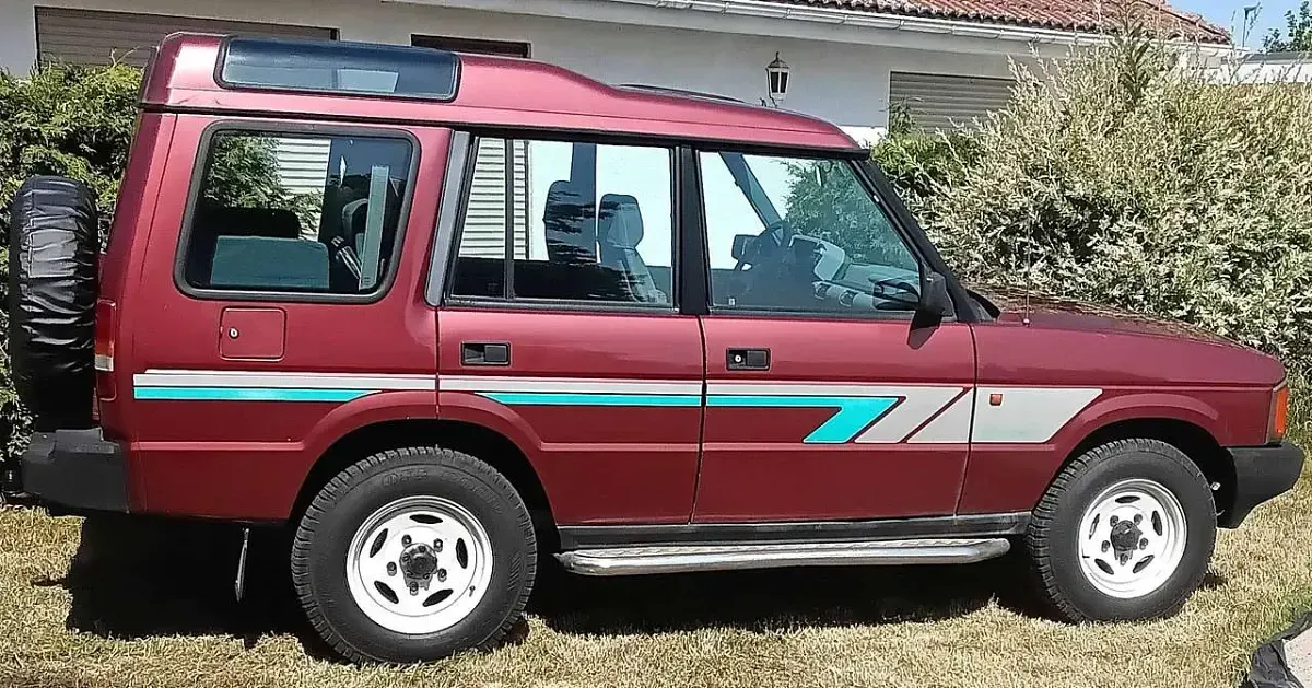 Gebraucht Land Rover Discovery S 154 PS (113 kW) 1992 Rot SUV