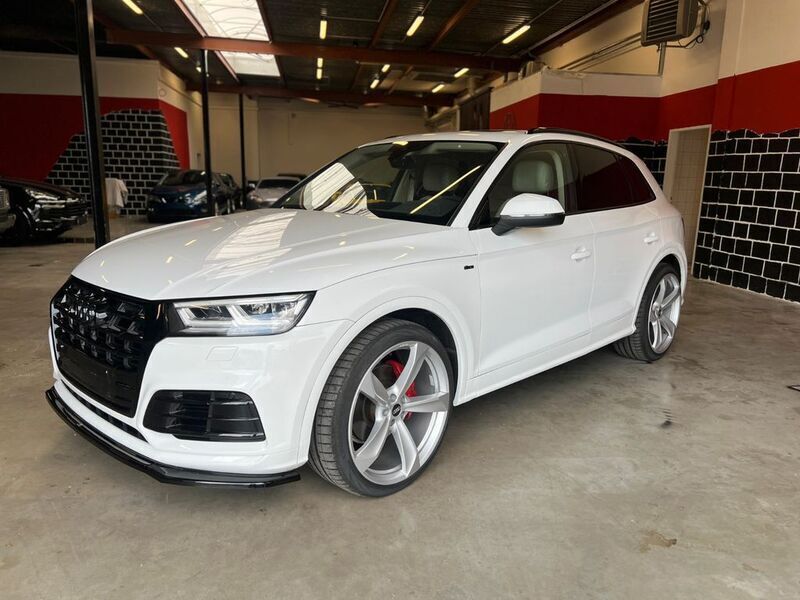 Weiß Gebraucht 2018 Audi Q5 S-Line SUV | 23.990 € (Superpreis) - Bild 1/4