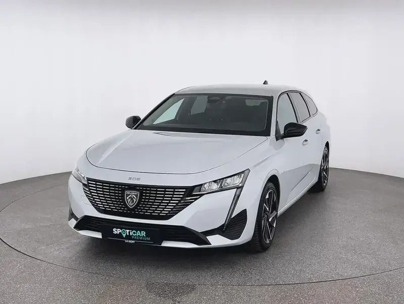 Weiss/typ aussenverkleidung metalliclac (metallic) Gebraucht 2023 Peugeot 308 Allure Kombi | 23.890 € (Fairer Preis) - Bild 1/4