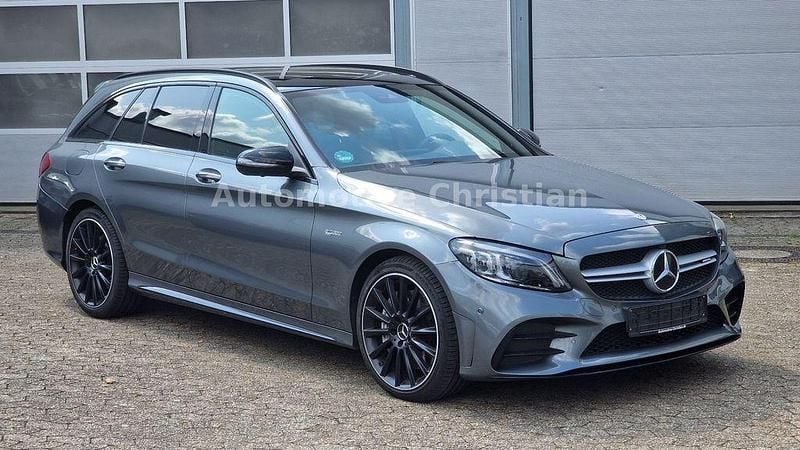 Grau Gebraucht 2019 Mercedes C43 AMG AMG Limousine | 44.444 € (Fairer Preis) - Bild 1/4
