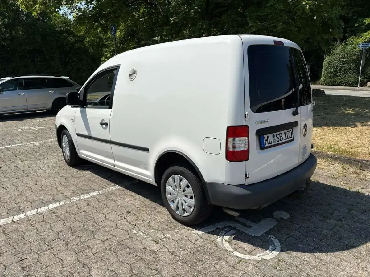 Gebraucht VW Caddy Life 109 PS (80 kW) 2007 Weiß Van / Kleinbus