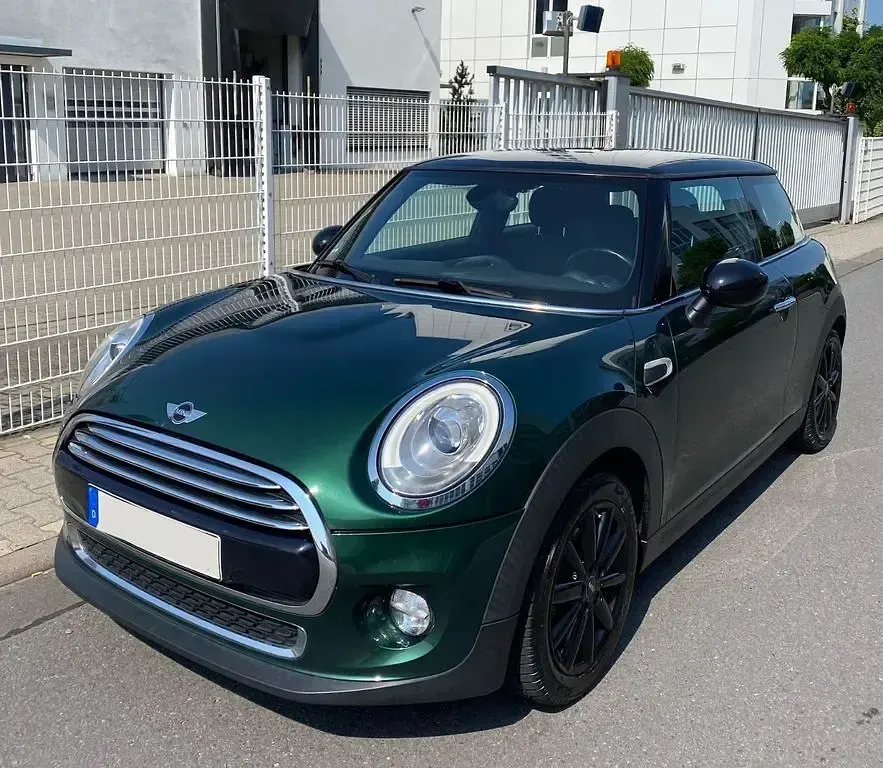 Usado Mini Cooper D 116 HP (85 kW) 2014 Verde Citadino