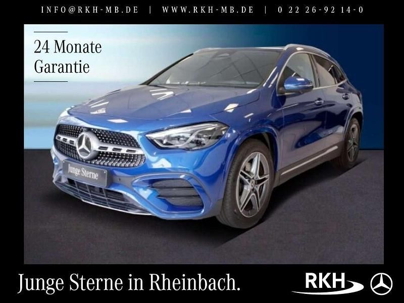 Blau Gebraucht 2025 Mercedes GLA200 AMG line SUV | 43.980 € (Etwas zu teuer) - Bild 1/4