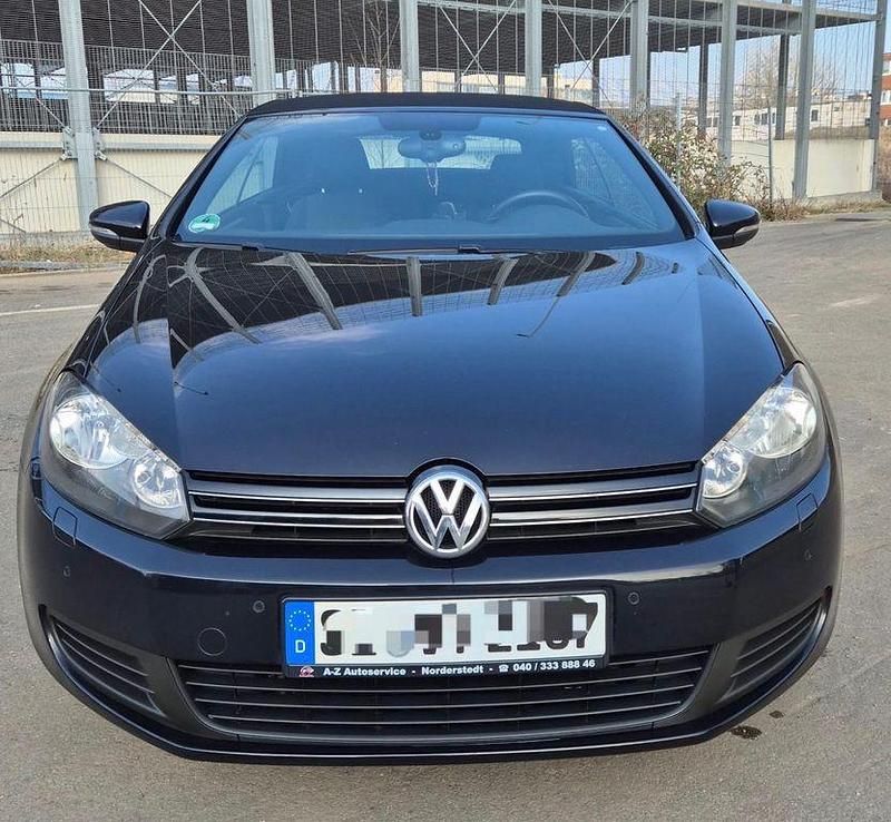 Gebraucht VW Golf Cabriolet 105 PS (77 kW) 2012 Schwarz Cabrio