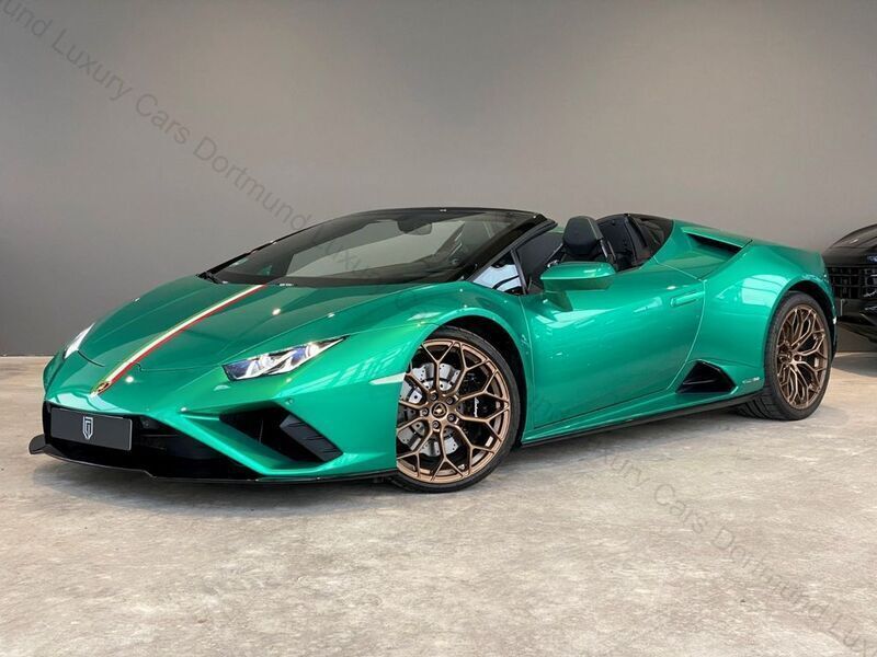 Grün Gebraucht 2022 Lamborghini Huracán Cabrio | 349.000 € - Bild 1/4