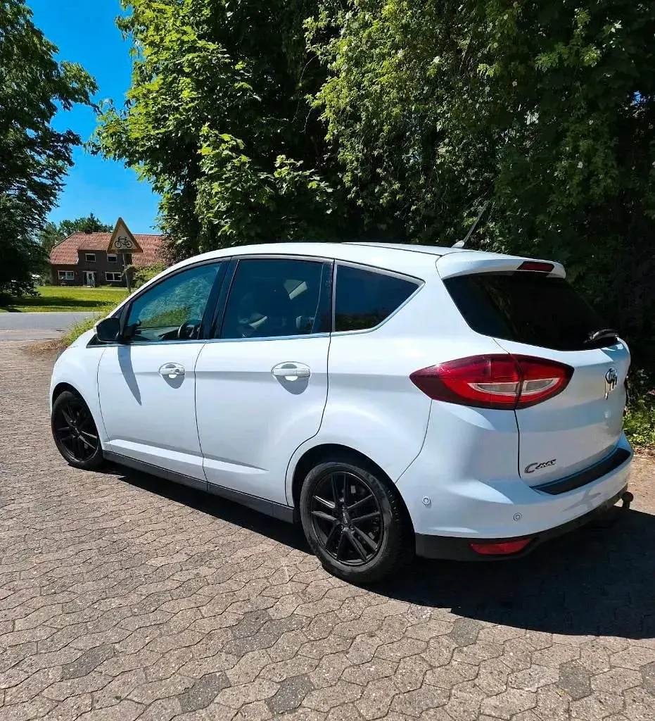 Gebraucht Ford C-MAX Titanium S 150 PS (110 kW) 2018 Weiß Van / Kleinbus