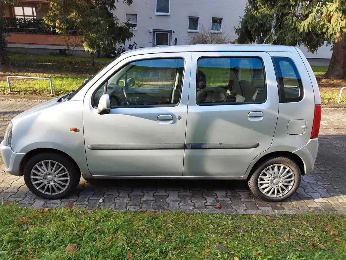 Gebraucht Opel Agila 2004 Grau Van / Kleinbus
