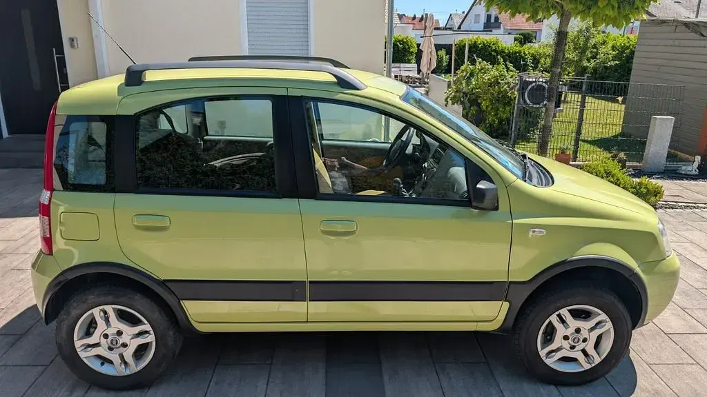 Gebraucht Fiat Panda 4x4 Climbing 60 PS (44 kW) 2005 Grün Kleinwagen