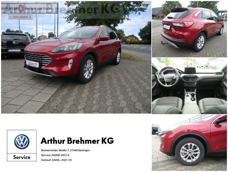 Rot Gebraucht 2021 Ford Kuga Titanium X SUV | 26.890 € (Etwas zu teuer) - Bild 1/4