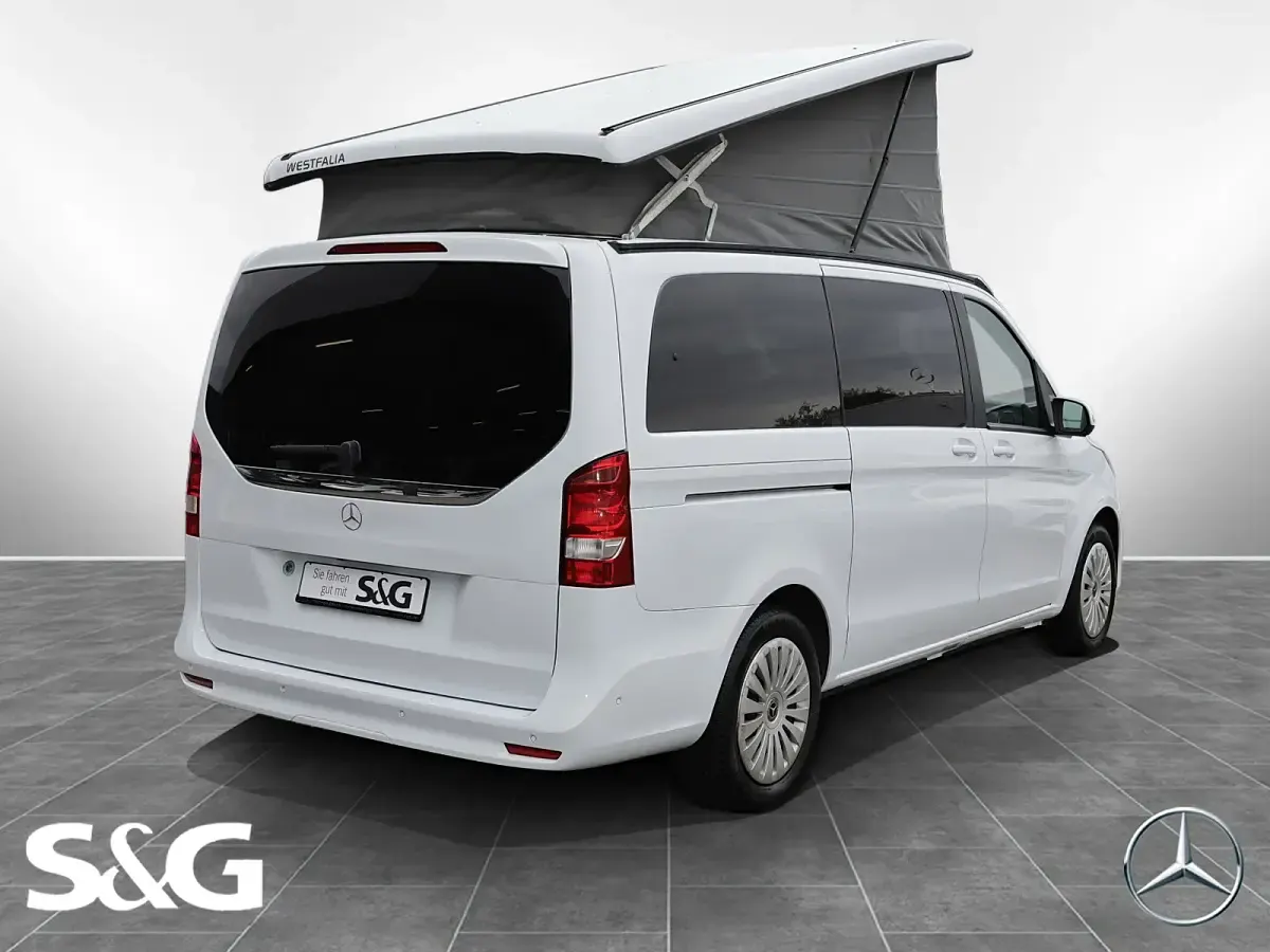 Gebraucht Mercedes V250 Marco Polo 190 PS (139 kW) 2022 Arktikweiß Van / Kleinbus