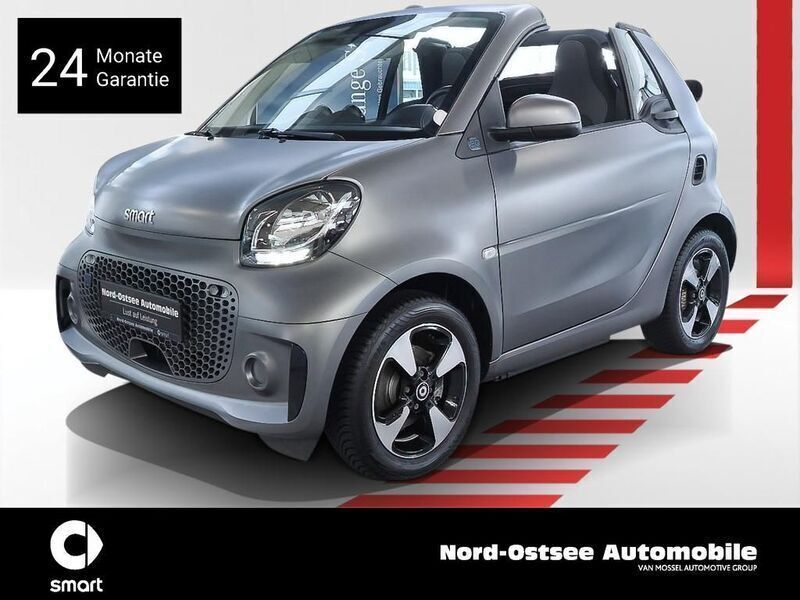 Grau Gebraucht 2021 Smart ForTwo Electric Drive Passion Cabrio | 10.990 € (Guter Preis) - Bild 1/4