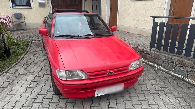 Rot Gebraucht 1993 Ford Escort Cabriolet Cabrio | 1.500 € - Bild 1/4