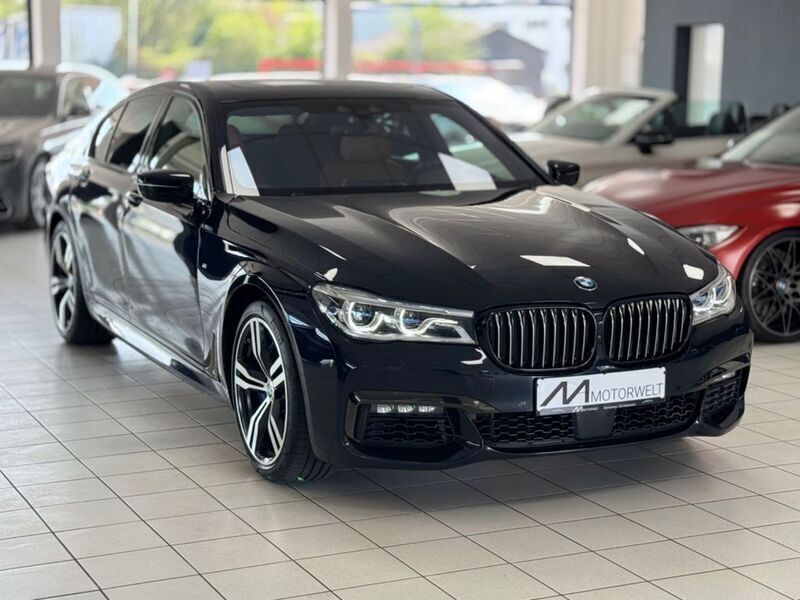 Schwarz Gebraucht 2017 BMW 750 Shadowline Limousine | 36.995 € (Teuer) - Bild 1/4