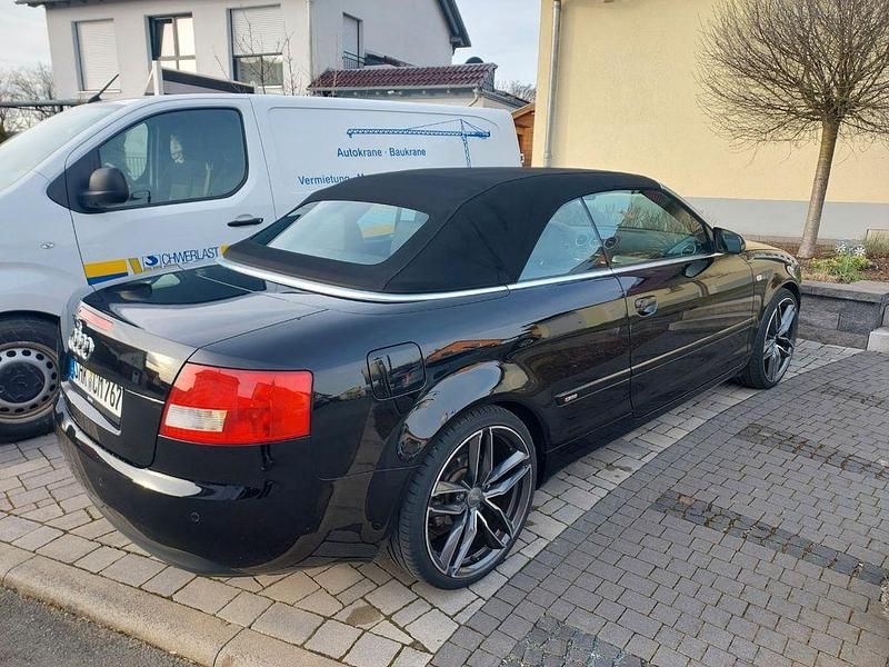 Gebraucht Audi A4 Cabriolet S-Line 163 PS (119 kW) 2003 Schwarz Cabrio