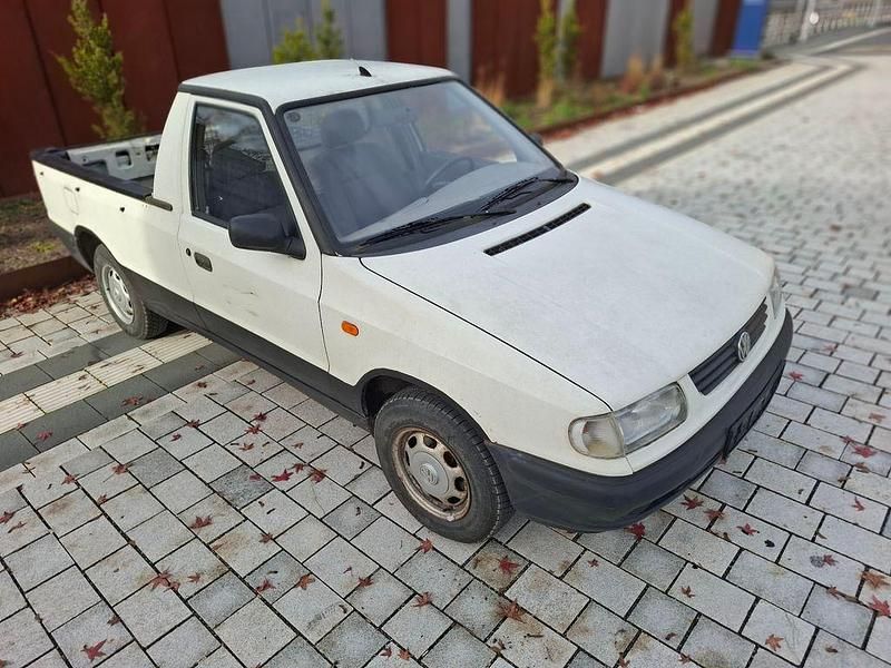 Weiß Gebraucht 1999 VW Caddy Van / Kleinbus | 2.999 € - Bild 1/4