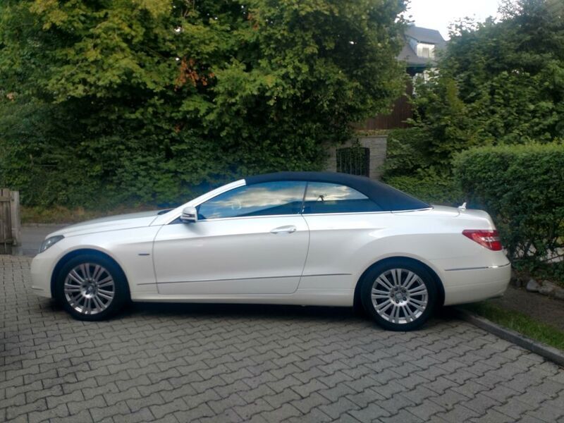 Gebraucht Mercedes E250 Avantgarde 204 PS (150 kW) 2011 Weiß Cabrio