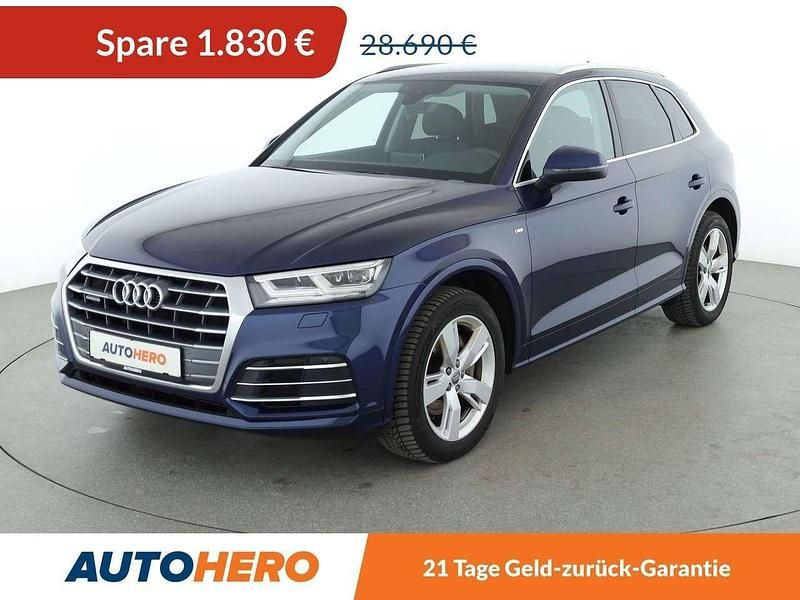 Navarrablau Gebraucht 2019 Audi Q5 Sport SUV | 26.860 € (Superpreis) - Bild 1/3