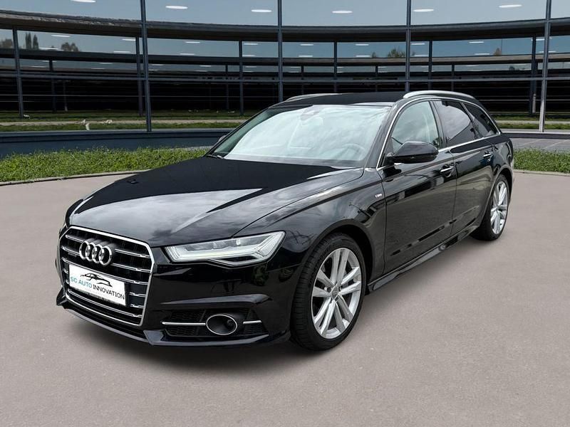 Schwarz Gebraucht 2018 Audi A6 S-Line Kombi | 24.800 € (Superpreis) - Bild 1/4