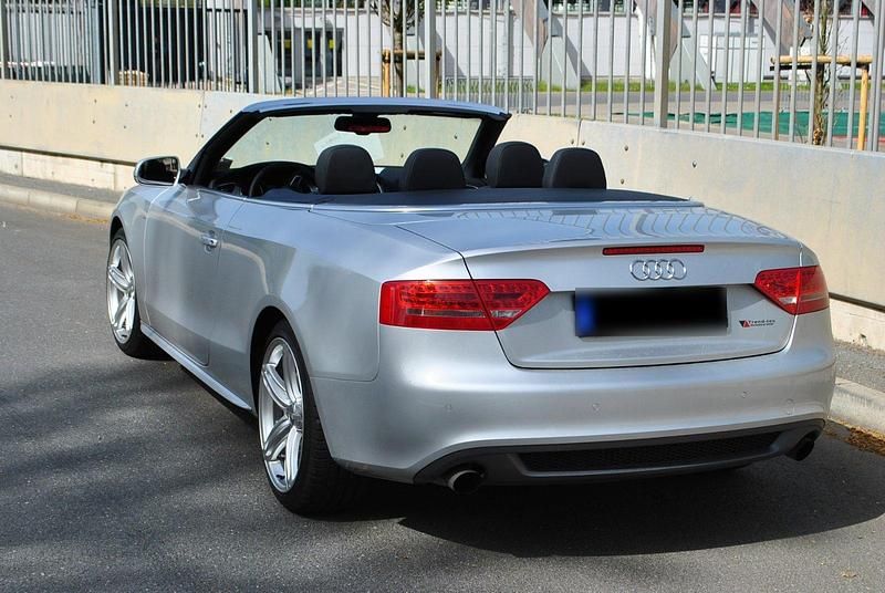 Gebraucht Audi A5 Cabriolet S-Line 211 PS (155 kW) 2009 Silber Cabrio