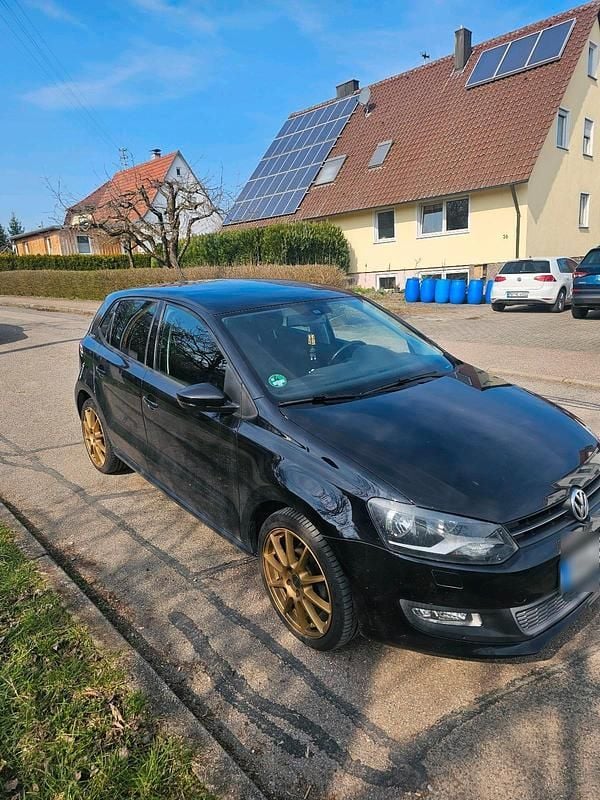Gebraucht VW Polo 86 PS (63 kW) 2010 Schwarz Kleinwagen