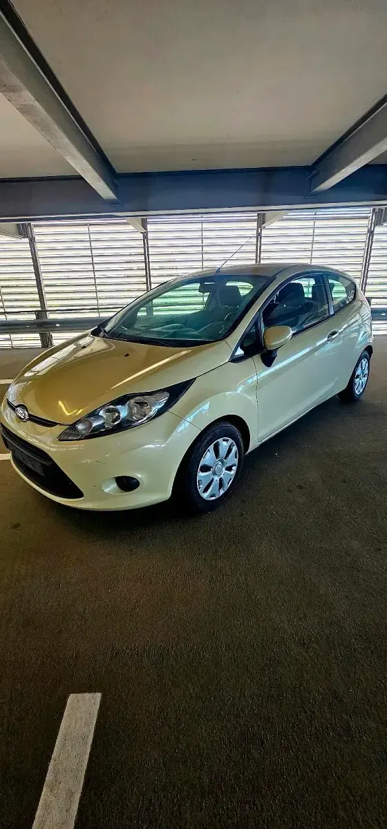Gebraucht Ford Fiesta 2009 Gelb Kleinwagen