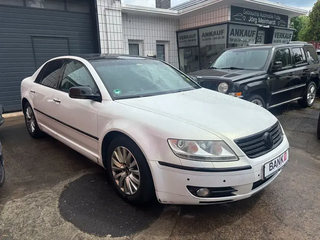Usata VW Phaeton 239 CV (175 kW) 2010 Bianco Berlina